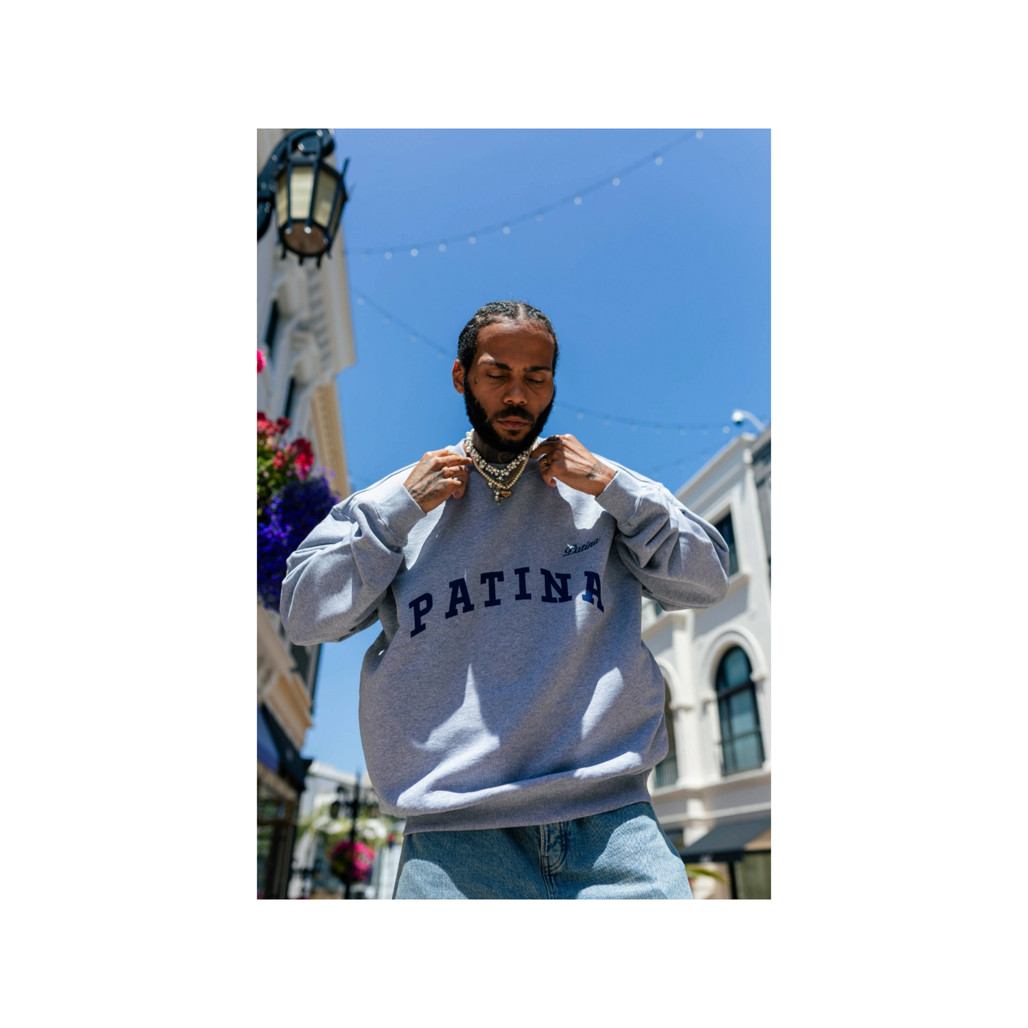 CLASSIC CREWNECK / HEATHER GREY