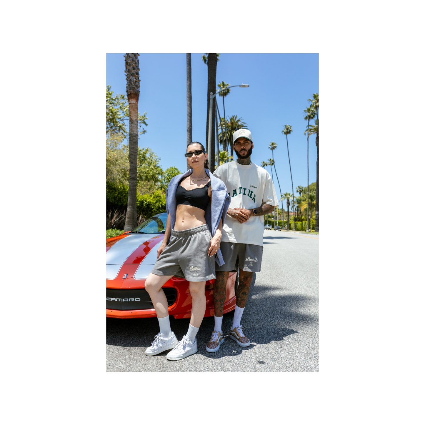 ESSENTIAL RELAX TRACK SHORTS / FADED GREY