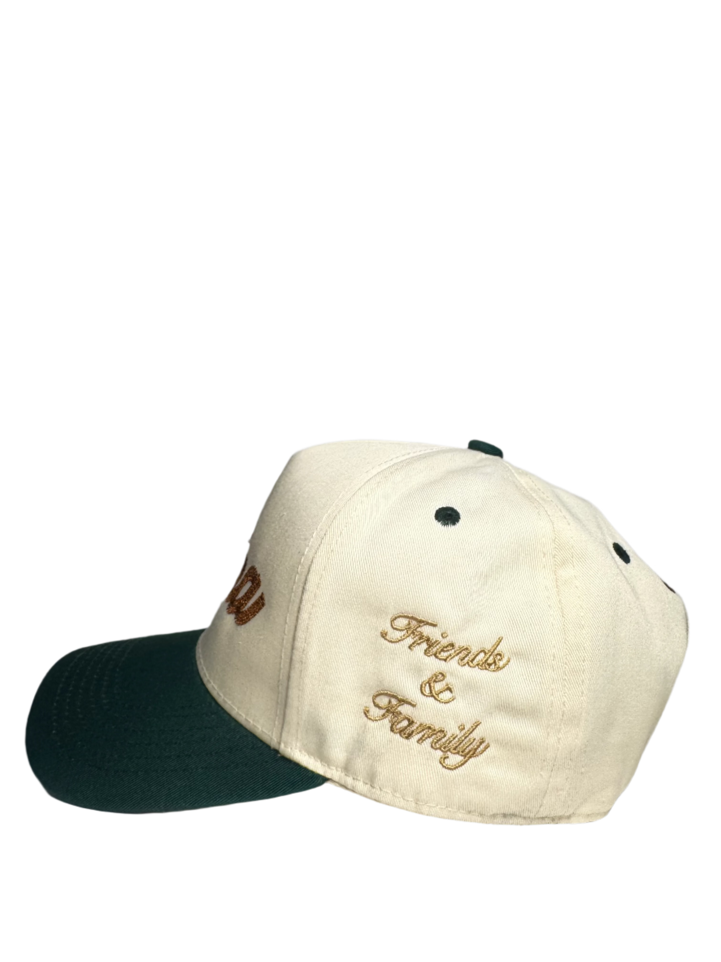 F&F Hat - CREAM/GREEN