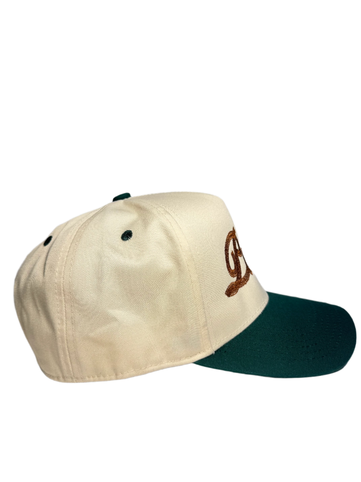 F&F Hat - CREAM/GREEN