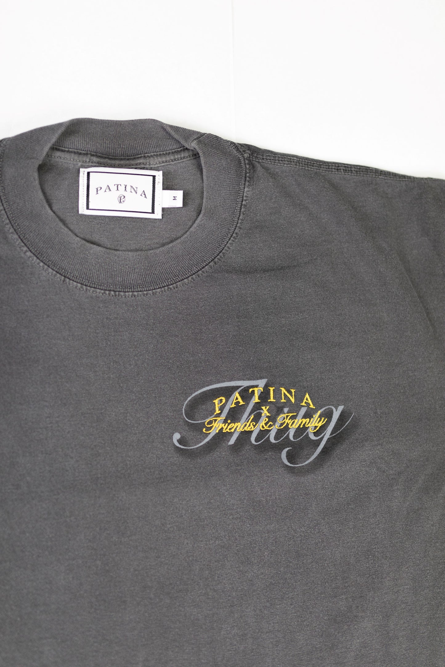 TRULY HUMBLED UNDER GOD. TEE - charcoal grey