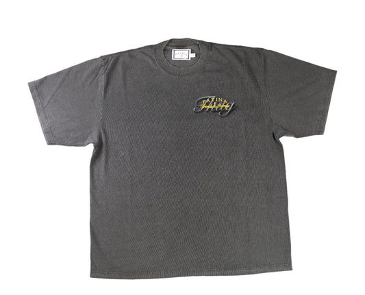 TRULY HUMBLED UNDER GOD. TEE - charcoal grey