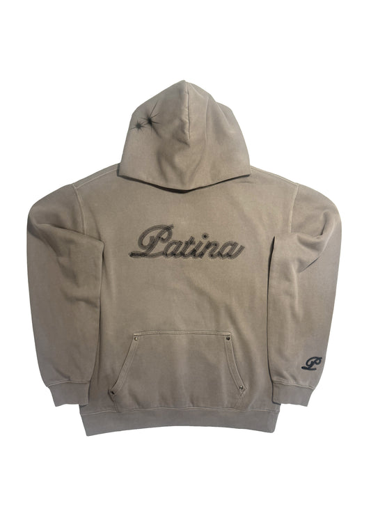 F&F PREMIUM RELAXED HOODIE - FADED GREY